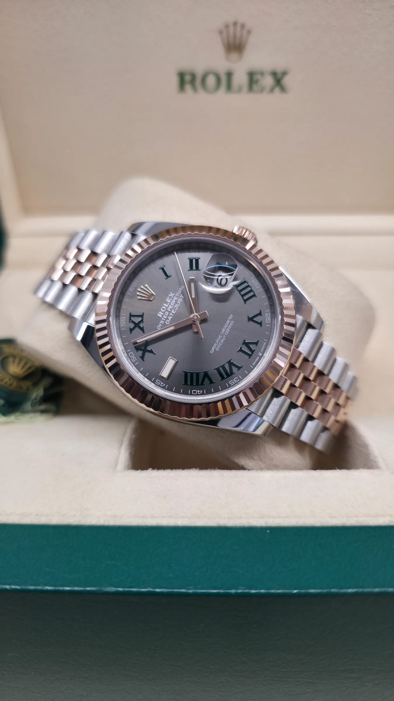 Rolex Datejust 41 Wimbledon Rose Gold 126331 – 2021 1