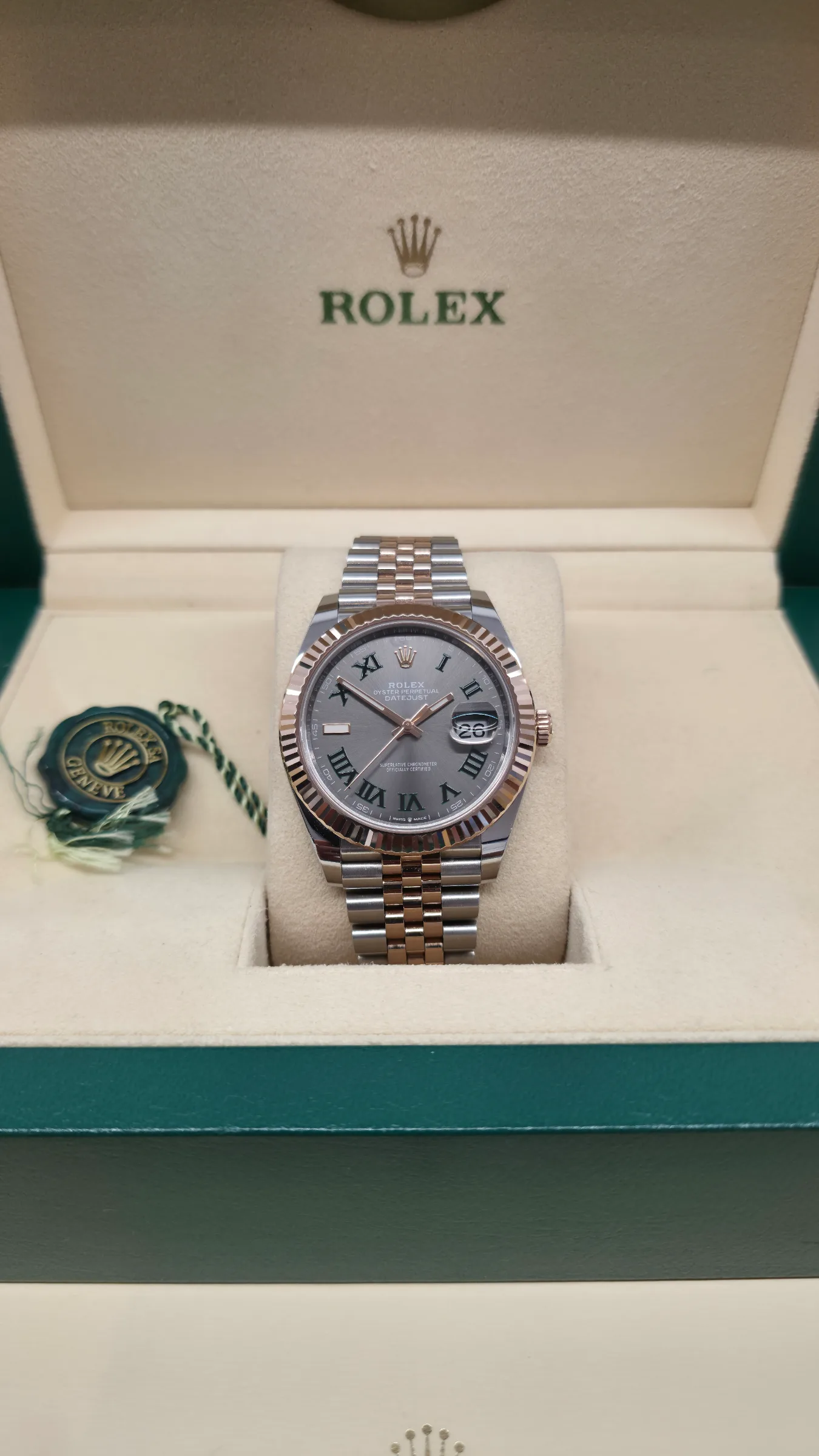 Rolex Datejust 41 Wimbledon Rose Gold 126331 – 2021 2