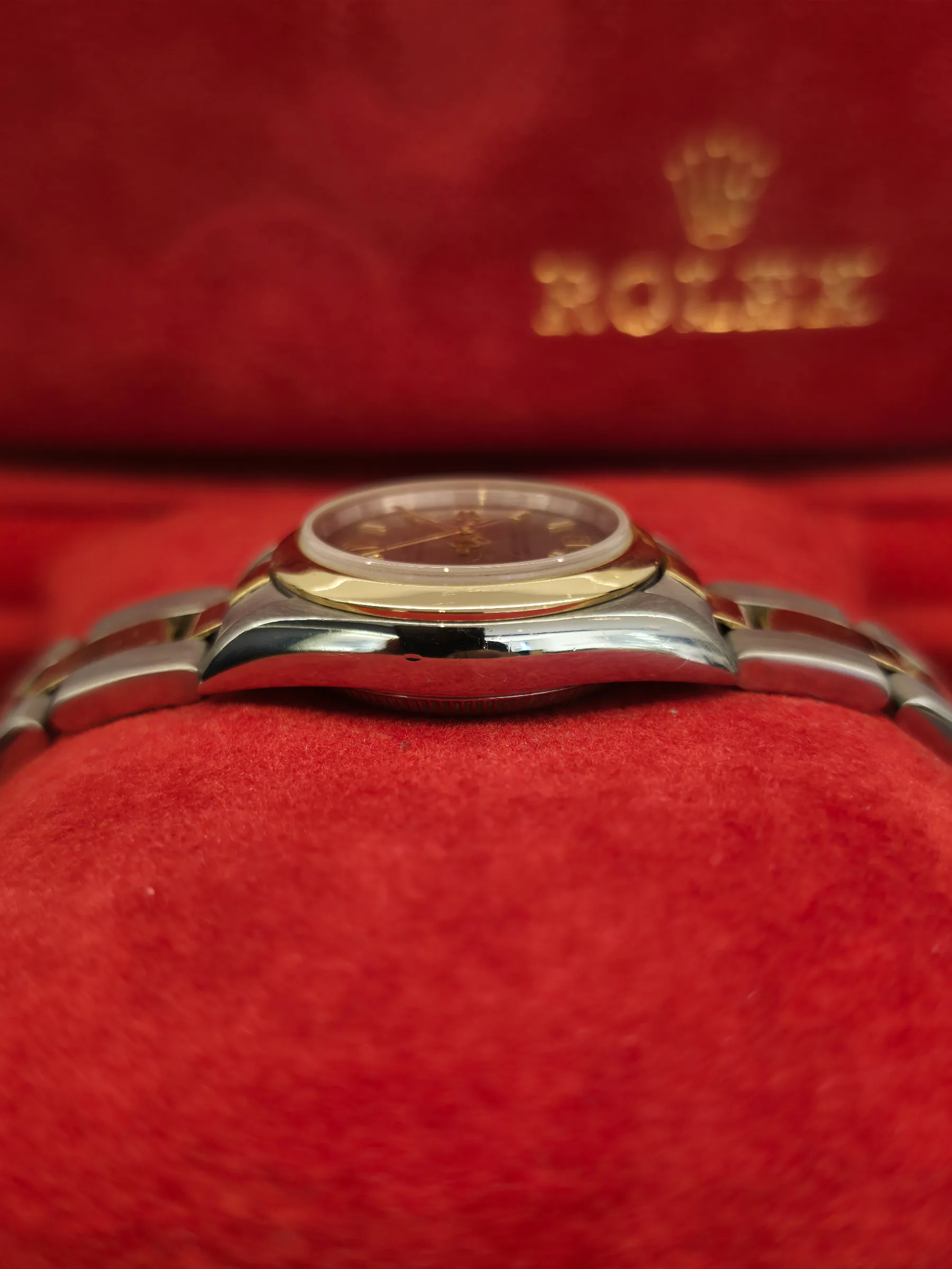 Rolex Oyster Perpetual Lady Bi-Metal Rhodium Dial 3
